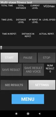 Beep Test Leger Running FREE android App screenshot 3