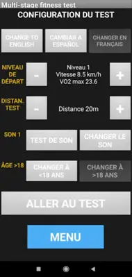 Beep Test Leger Running FREE android App screenshot 4