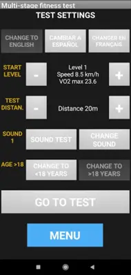 Beep Test Leger Running FREE android App screenshot 6